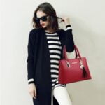 HB1001 Elegant 2 in 1 Handbag set - Image 7