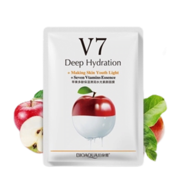 073fm BIOAQUA V7 Fruit Essence Seven Vitamins Facial Mask
